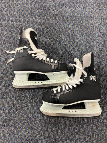 Senior Used CCM Champion 90 Hockey Skates 9.0