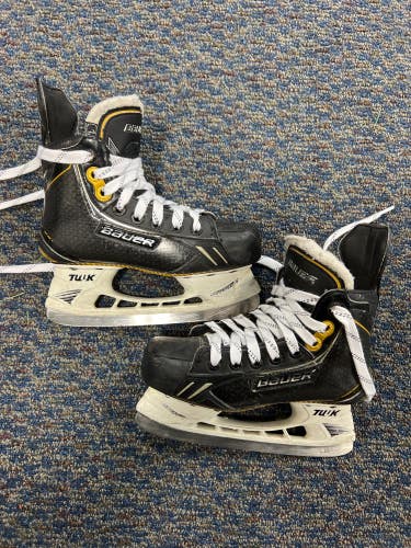 Junior Used Bauer Supreme One.9 Hockey Skates D&R (Regular) 1.5