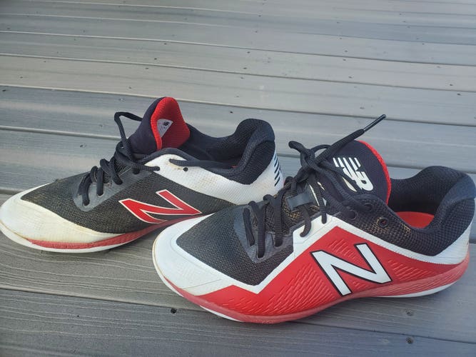 Red Used Size 12 (Women's 13) Metal New Balance Low Top 4040v3