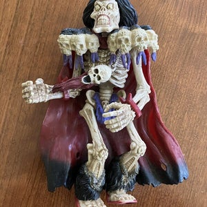 Vintage Playmates Toys 1994 LEG Action Figure of Baron Dark Skeleton Warriors