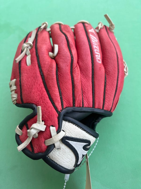 Used Mizuno Power close Right Hand Throw Baseball Glove 10"