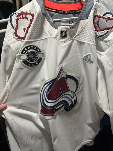 Colorado Avalanche Collector’s Goalie Cut authentic Adidas