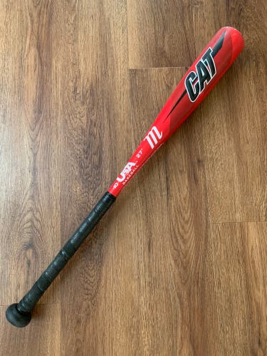 2020 Alloy (-10) 17 oz 27" Marucci Cat USA Bat