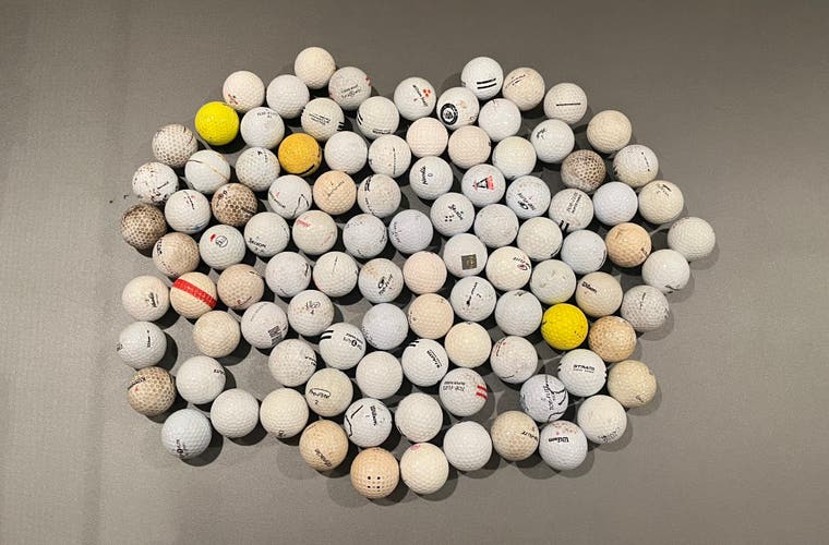 100 assorted GOLF balls - wide Variety (lotB1)