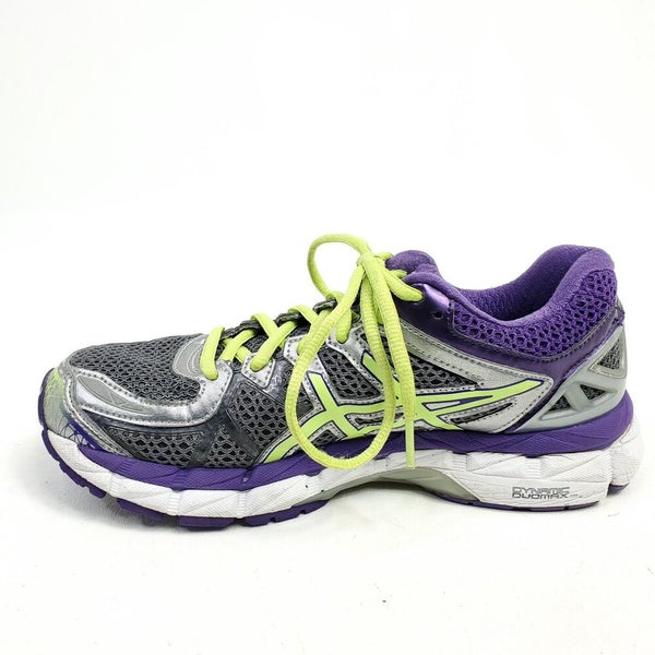 Asics Gel-Kayano 21 Womens Running Shoes Size  Sneakers Trainers Purple  Green | SidelineSwap