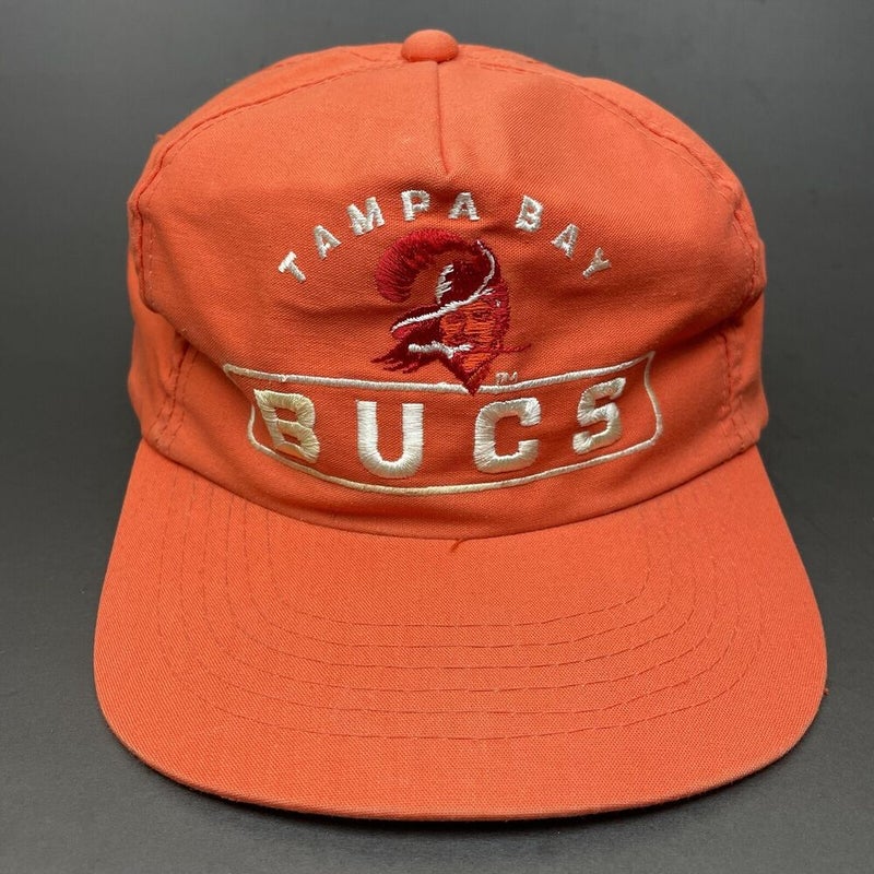 VTG Tampa Bay Buccaneers Sports Specialties Script Hat Twill Orange Snapback