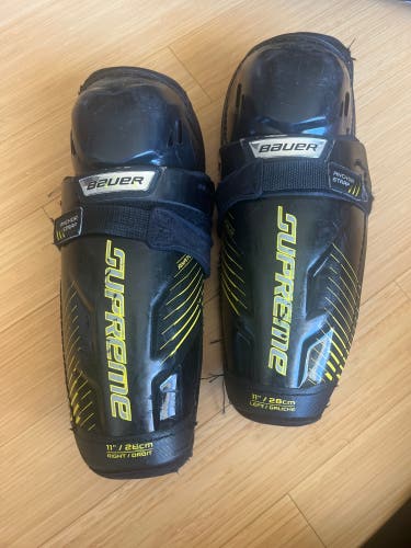 Used Bauer Supreme Ignite Pro+ Shin Pads