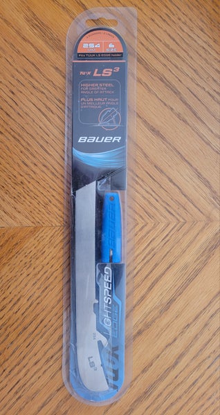 New BAUER TUUK LS3 EDGE STEEL RUNNERS - SENIOR- 254mm