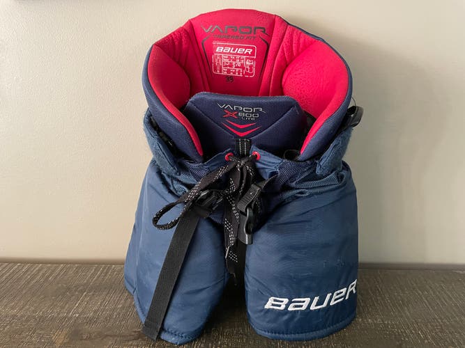 Used Junior Small Bauer vapor x800 lite Hockey Pants