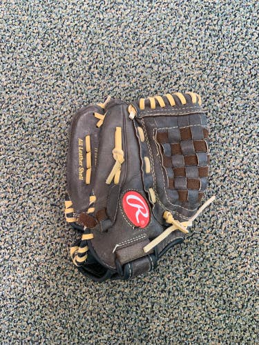 Used Rawlings Highlight Series Left Hand Throw Infield Baseball Glove 11.5"