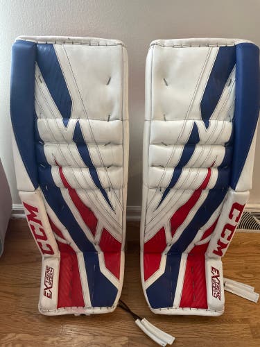 CCM E-Flex 4 Goal Pads - Sr. 34+1”