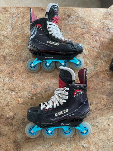 Bauer Vapor 1X Marsblade R1 Inline Skates 9D