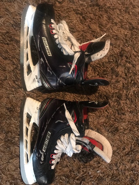 Used Bauer Regular Width Size 8 Vapor 1X Hockey Skates