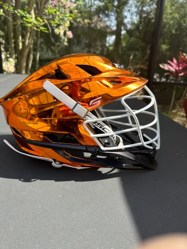 Chrome Orange Cascade S Helmet