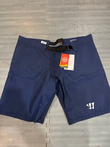Warrior Navy Blue Hockey Pant Shell senior Large New