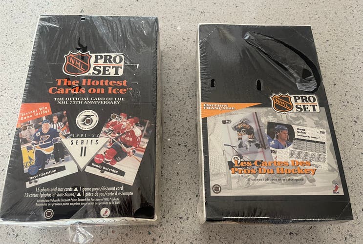 NHL Pro set cards 2 Pack 75 Anniversary