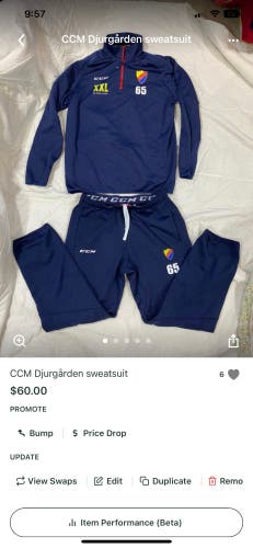 Ccm Djurgården sweatsuit bundle