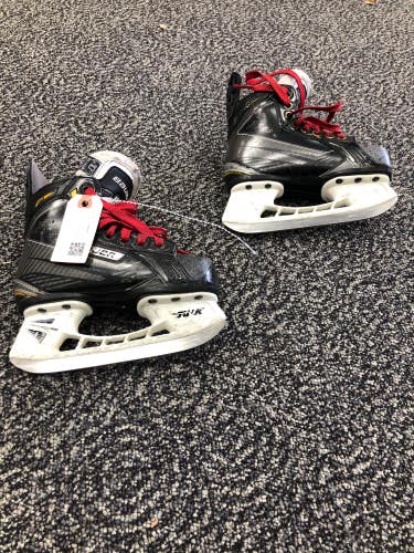 Youth Used Bauer Supreme S190 Hockey Skates D&R (Regular) 10