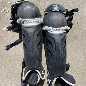 Used Adult Easton Catcher's Leg Guards