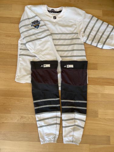 All Star Ice Hockey St.Louis White Jersey and Socks Worn Once