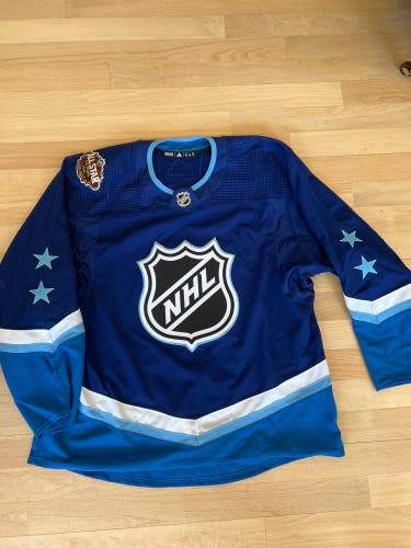 Western Conference 2022 Vegas All star Hockey jersey blue