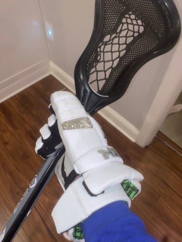 Used Player's Maverik 13" M4 Lacrosse Gloves