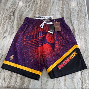 Mitchell & Ness NBA Phoenix Suns 1996 Re-Take Gradient Swingman Shorts Men’s Sz M $85 NWT