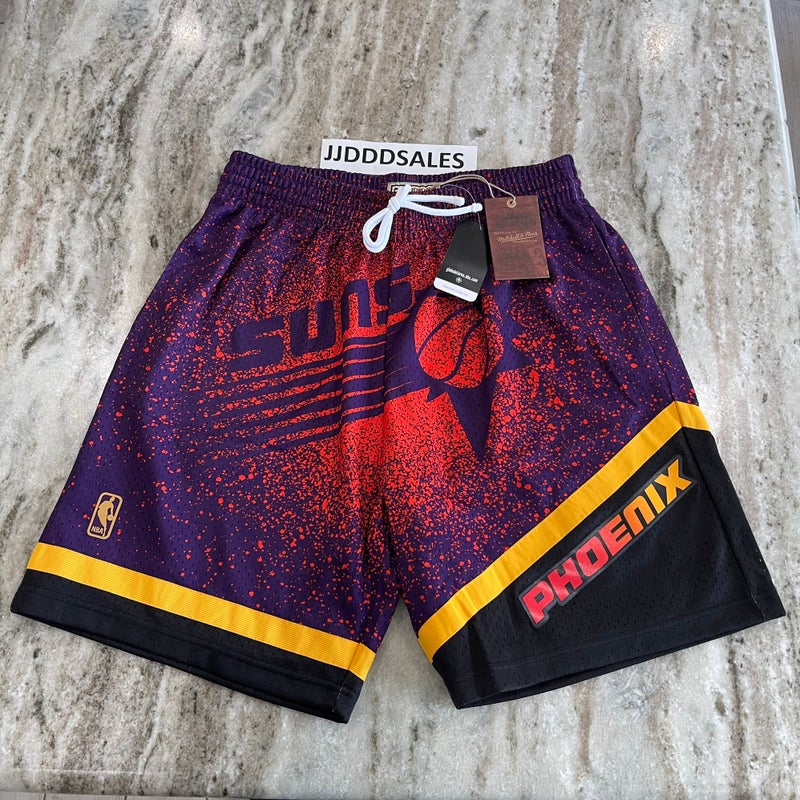  NW Lakers Big Embroidered Basketball Pants Retro Mesh Shorts  Mens Basketball Shorts (Yellow, XXL) : Sports & Outdoors