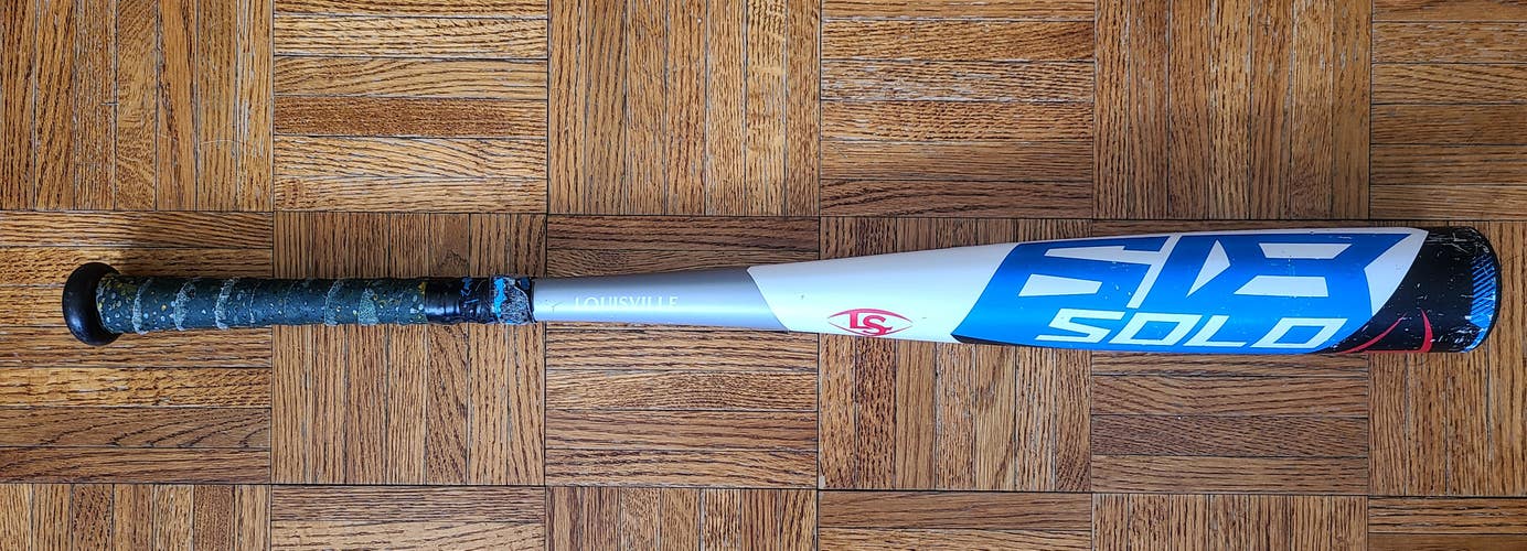 Used BBCOR Certified Louisville Slugger Alloy Solo 618 Bat (-3) 26 oz 29"