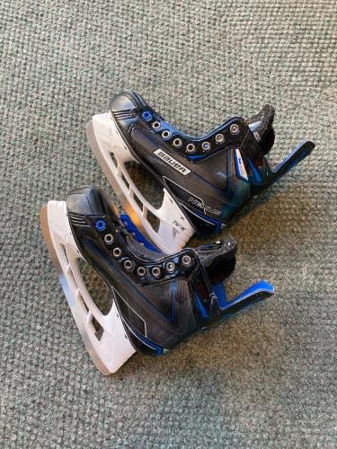 Junior Used Bauer Nexus 2900 Hockey Skates D&R (Regular) 4.5