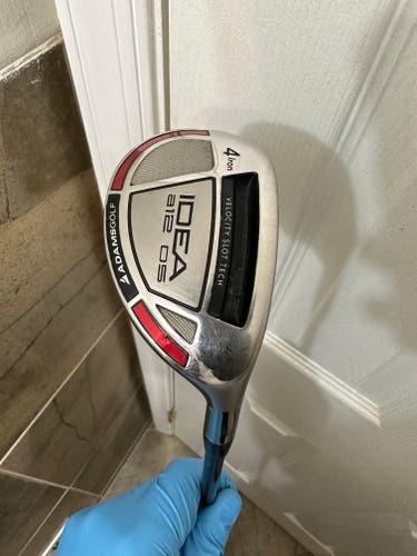 ADAMS IDEA A12 OS HYBRID 4 HYBRID ADAMS GRAFALLOY PROLAUNCH BLUE GRAPHITE REGULAR RIGHT HANDED