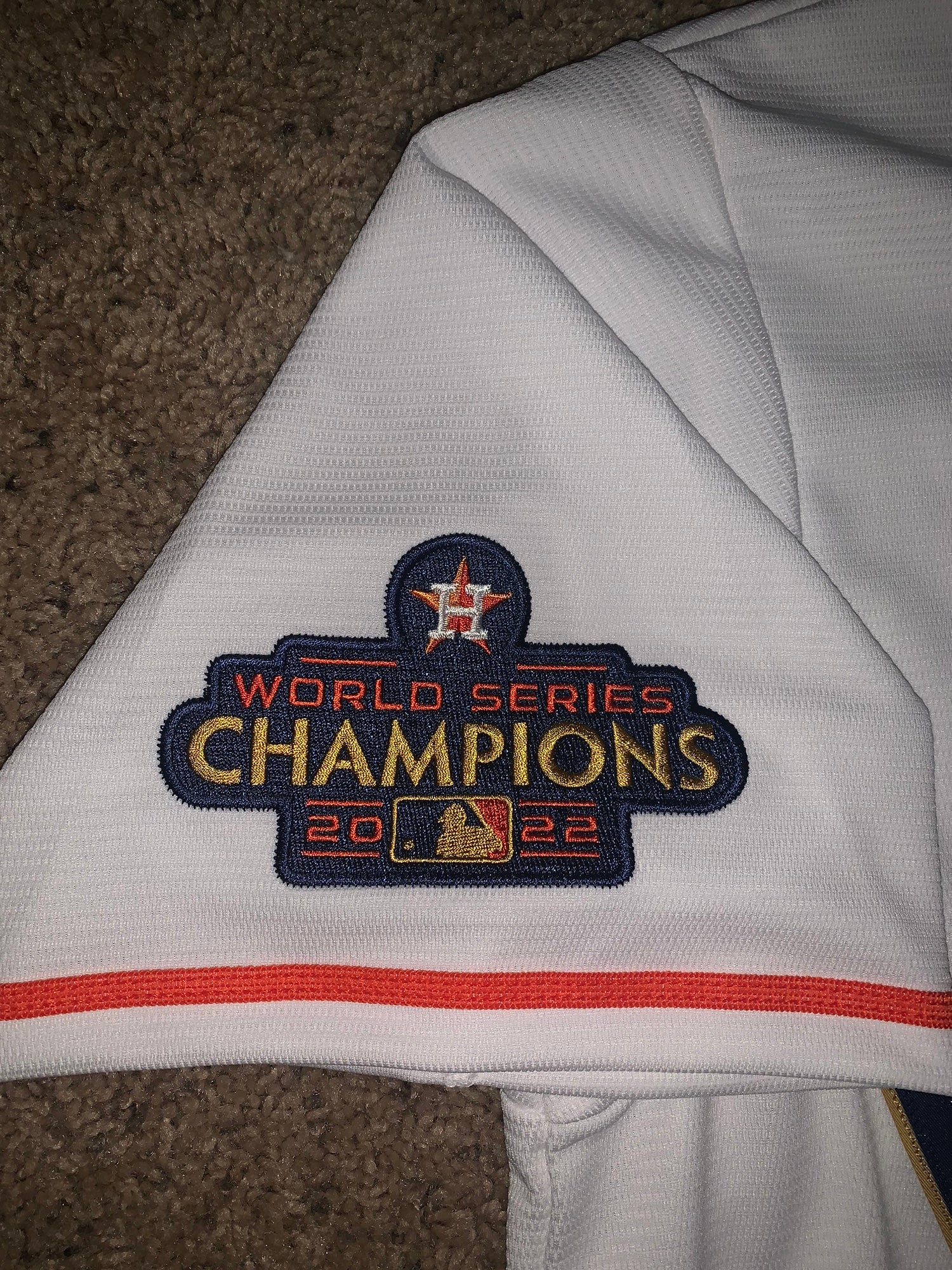 2008 Chase Utley World Series Champs Philadelphia Phillies Majestic MLB  Jersey Size Youth Size Large – Rare VNTG