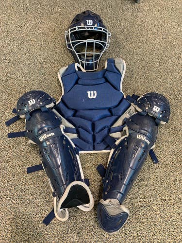 Used Wilson C1K Catcher's Set