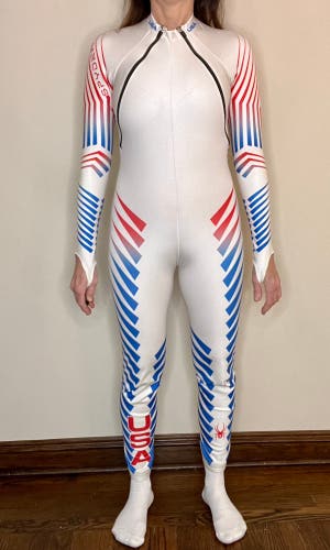 2018 Olympic Downhill Race Suit - Medium GOLFBALL FABRIC