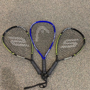 Used Racquetball Racquet (3 Pack)