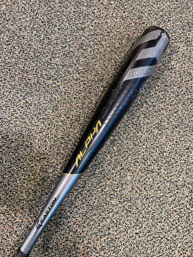 Used BBCOR Certified 2019 Easton Project 3 Alpha Alloy Bat -3 28OZ 31"