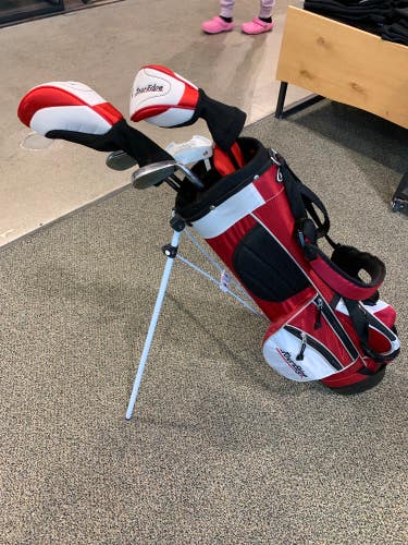 Used Junior Tour Edge Bazooka HT Max Left Clubs (5 Clubs)