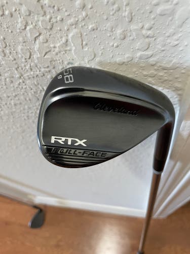 Men's RH Steel Shaft RTX Zipcore 54 & 58 Deg Wedge with Full Face