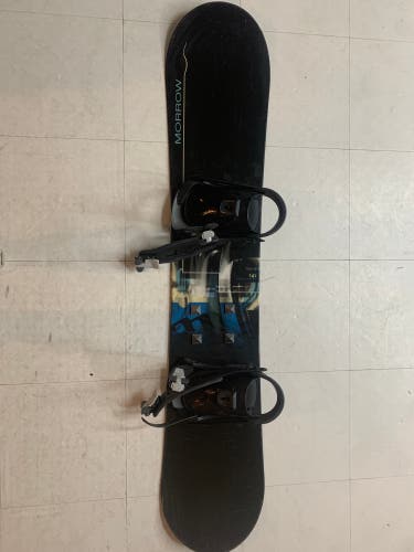 Used  Morrow With Bindings Snowboard 141cm