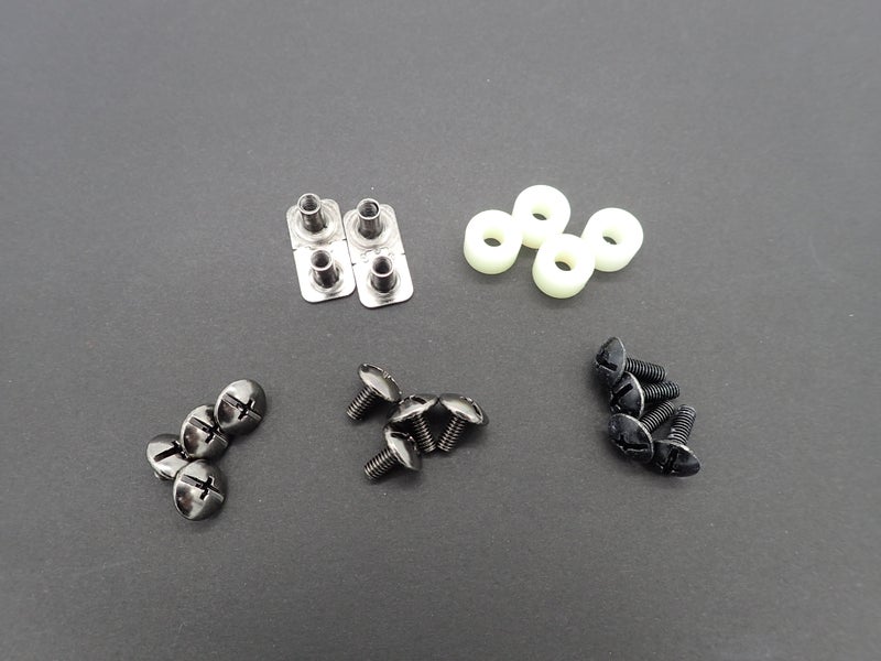 CCM Team Issued Pro Stock Player Hockey Helmet Visor Hardware and spacers