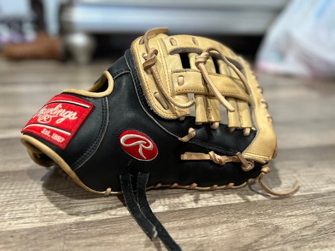 Used First Base 12.5" Heart of the Hide Baseball Glove
