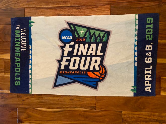 2019 NCAA Men’s Final Four bench towel-Minneapolis