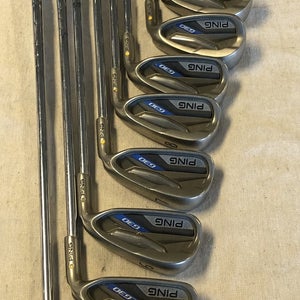 Used Ping G30 Yellow Dot 4i-lw Stiff Flex Steel Shaft Iron Sets