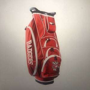 Team Golf Wisconsin Badger Golf Cart Bag