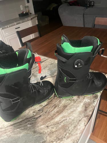 Men's Used Size Men's 10.5 (W 11.5) Burton Photon Snowboard Boots Adjustable Flex All Mountain