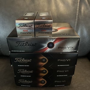 titleist pro v1 / v1x golf balls 4.5 dozen