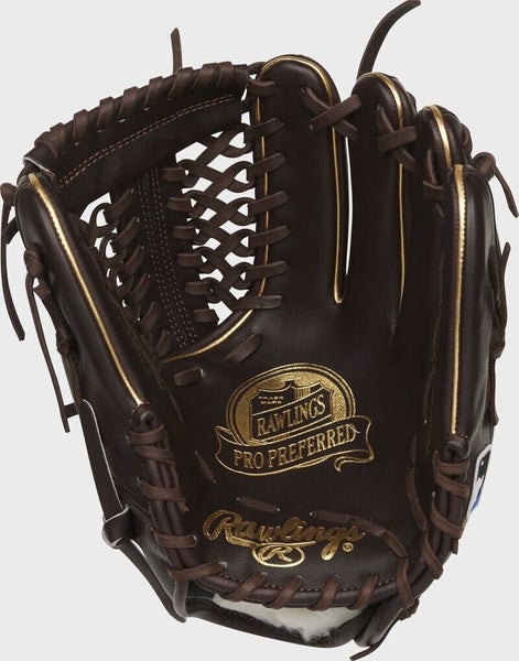 Rawlings 2022 Pro Preferred Francisco Lindor Model Baseball Glove, 11.75  inch, Black, Right Hand Throw 