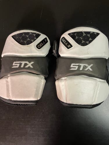 Used STX Cell Lacrosse Elbow Pads