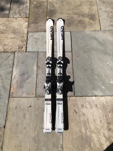 Used 1409cm HEAD C140 Lightning Skis with Bindings