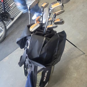 Used Maxfli Prosimmon Icon 13 Piece Regular Flex Graphite Shaft Men's Package Sets